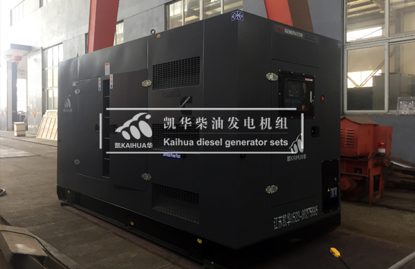 上海人防300KW静音发电机组成功出厂